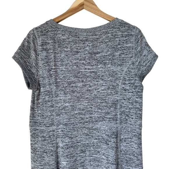 Talbots Fit and Flare Gray Dress, M - Picture 5 of 9